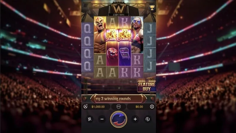Reel Royale Showdown - layar permainan dengan taruhan tinggi